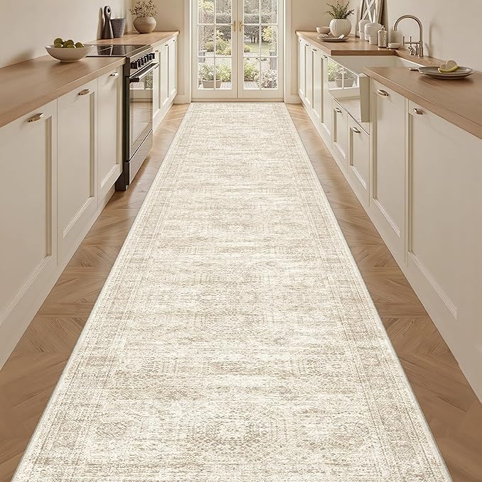 3x18 Washable Runner Rug for Hallway, Non-Slip Long Hallway Runner for Entryway - Image 5