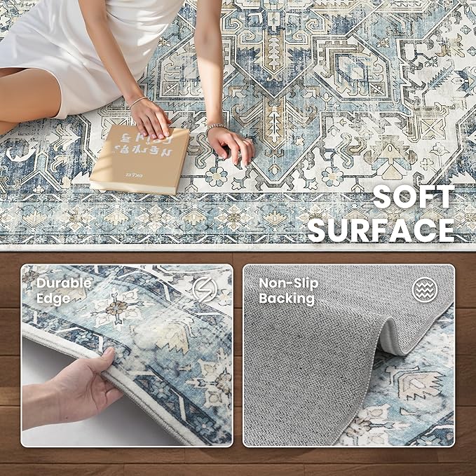 zesthome 9x12 Area Rugs-Washable Rug - Image 6
