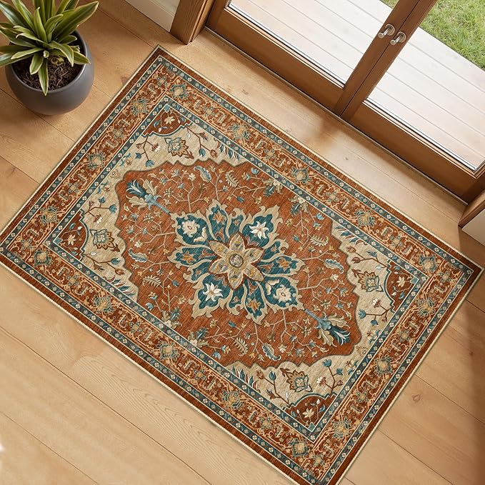 Area Rugs 2'x3' Kitchen Rugs Entry Rug Small Rugs by RELEANY
