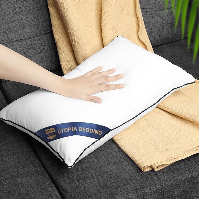 Utopia Bedding Throw Pillow Inserts, 12 x 20 Inches Decorative Indoor Pillows - Image 7