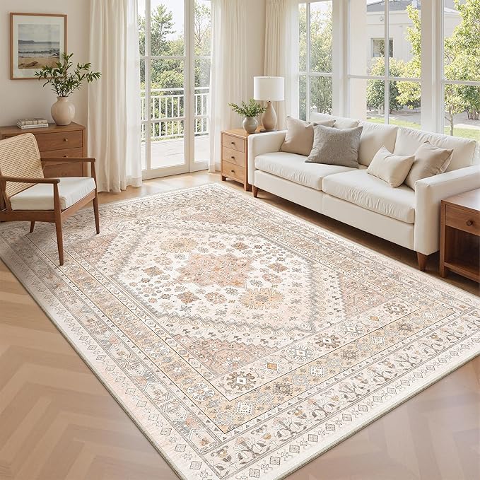 zesthome 6x9 Area Rug, Super Soft Washable Rugs by Zesthome