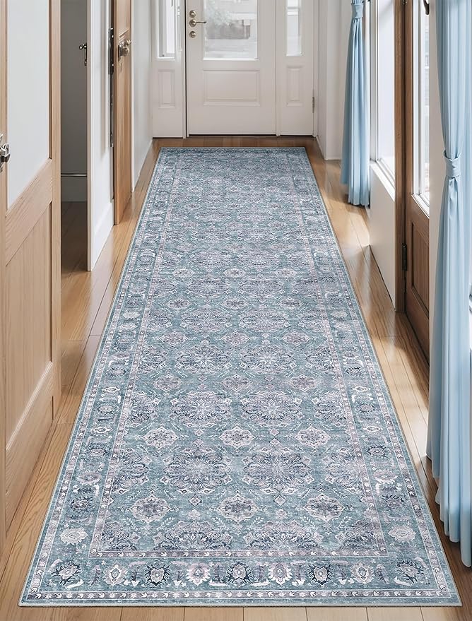 SERISSA Boho Washable Runner Rug by SERISSAHomeDecorCollection