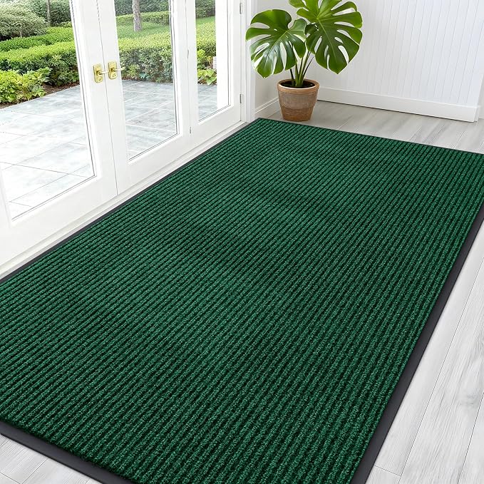 OLANLY Front Door Mat Indoor Outdoor Entrance, Waterproof Heavy Duty Doormat by OLANLY