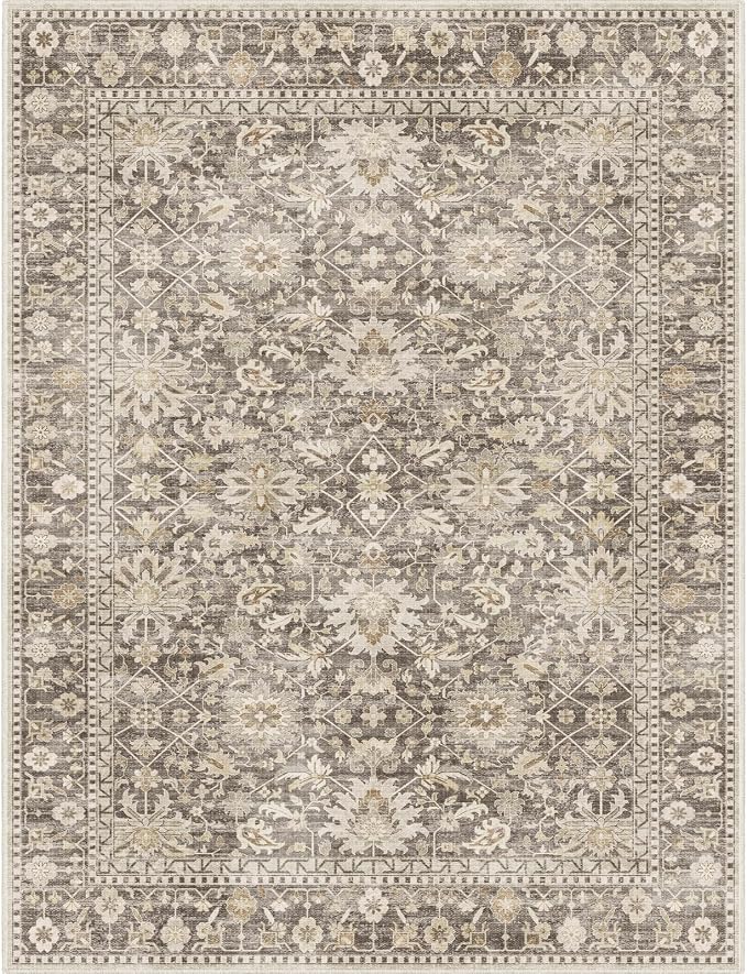 9X12 Area Rugs Machine Washable Rugs by PhonzenuoCarpet