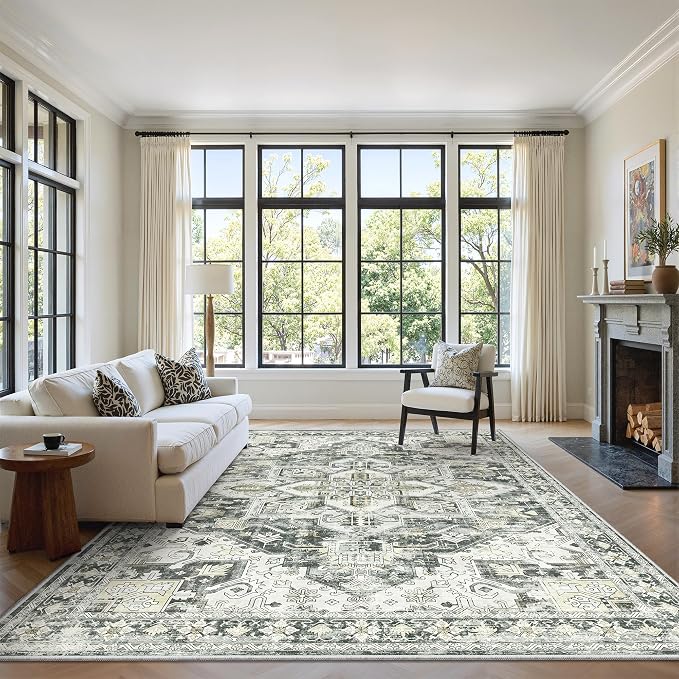 zesthome 5x7 Washable Rug-Stain Resistant Area Rugs - Image 4