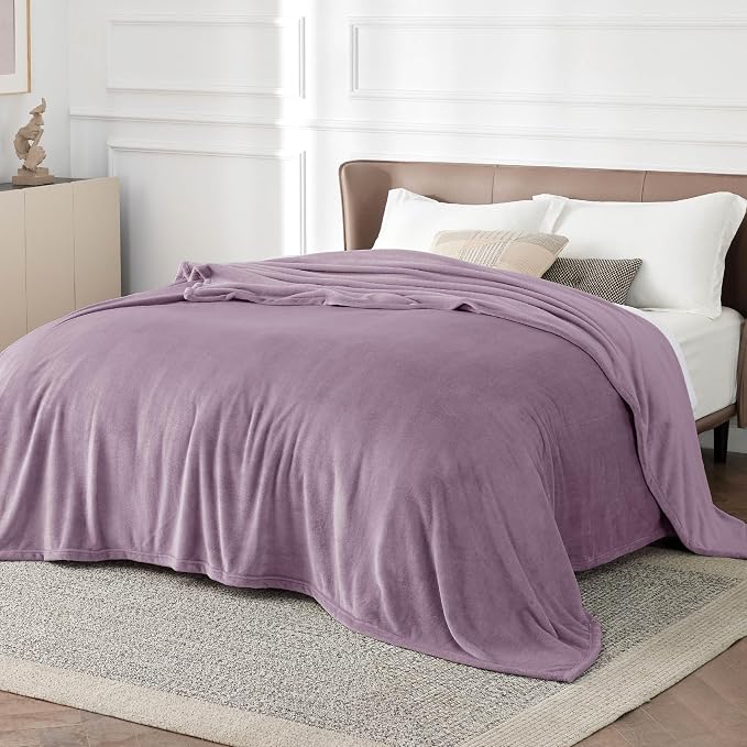Bedsure GentleSoft Fleece King Size Blankets - Image 2