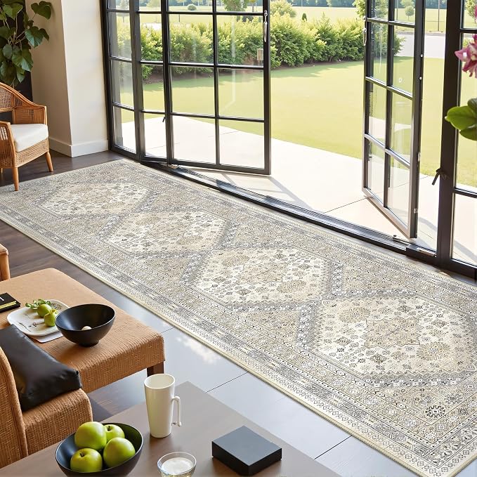 Runner Rug 2x10, Ultra-Thin Kitchen Rugs Non Slip Washable Rugs - Image 4
