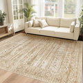 Washable Area Rug 5x7: Moroccan Rug by VECARF