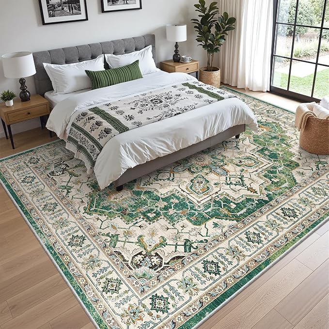 zesthome 9x12 Area Rugs, Stain Resistant Washable Rug, Ultra-Thin Rugs - Image 9