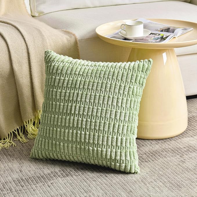 Fancy Homi Set of 4 Spring Boho Decorative Throw Pillow Covers 24x24 Inch - Image 2
