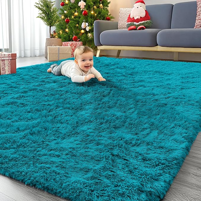 OLANLY 8x10 Machine Washable Large Area Rugs by OLANLY