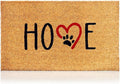 Dog Footprints - 17"x29" - Coir Door Mat - Welcome Mats by AmaruDoorMats