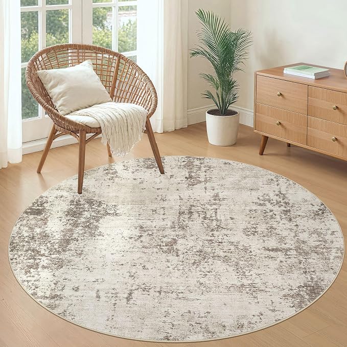UERMEI 5ft Round Area Rug Living Room Rugs - Image 7