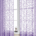 OWENIE Furman Sheer Curtains 72 inches Long by OWENIE