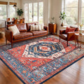 SERISSA 6x8 Area Rugs for Living Room, Large Washable Non-Slip Boho Rug by SERISSAHomeDecorCollection