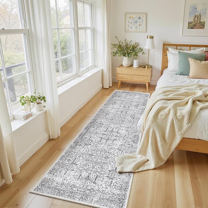 Washable 2x8 Runner Rug - Image 3