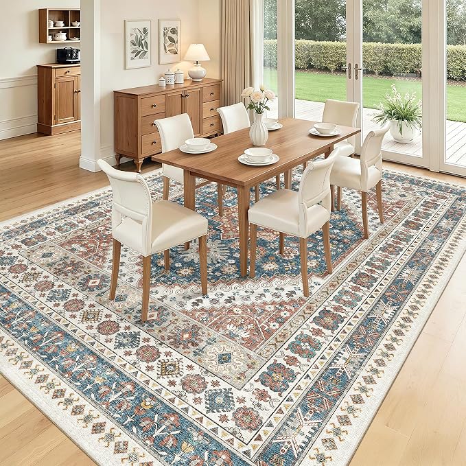 Madane Washable Rug 8x10 Area Rugs - Image 4