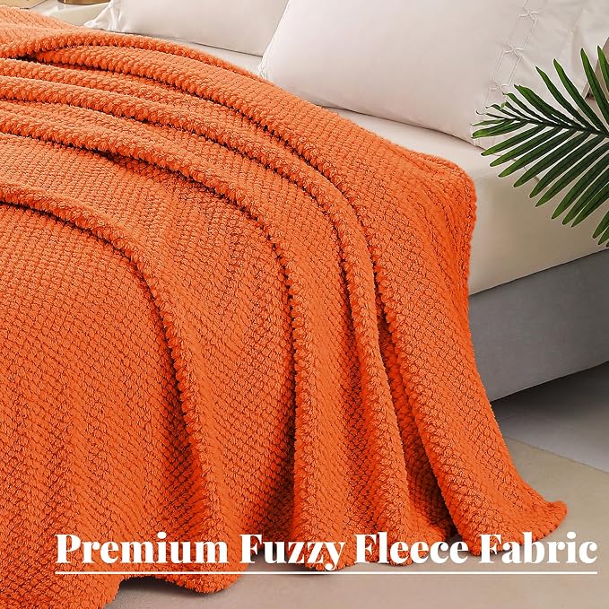 Whale Flotilla Extra Large Fuzzy Fleece Throw Blanket - Image 2