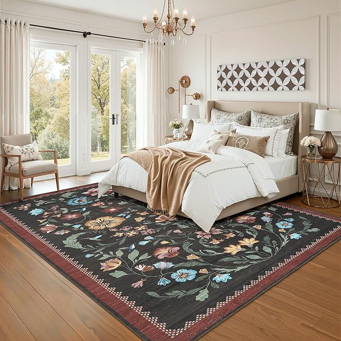 GarveeHome Washable Rug 4x6 Area Rugs - Image 3