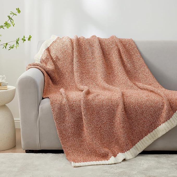 Snuggle Sac Orange Throw Blanket - Image 3