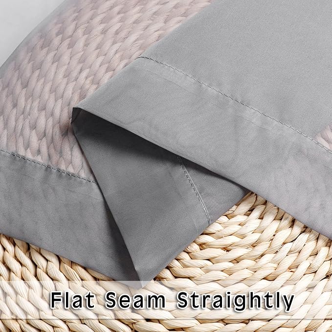 OWENIE Grey Sheer Curtains 144 inch Extra Long, Elegant and Airy Drapes - Image 5