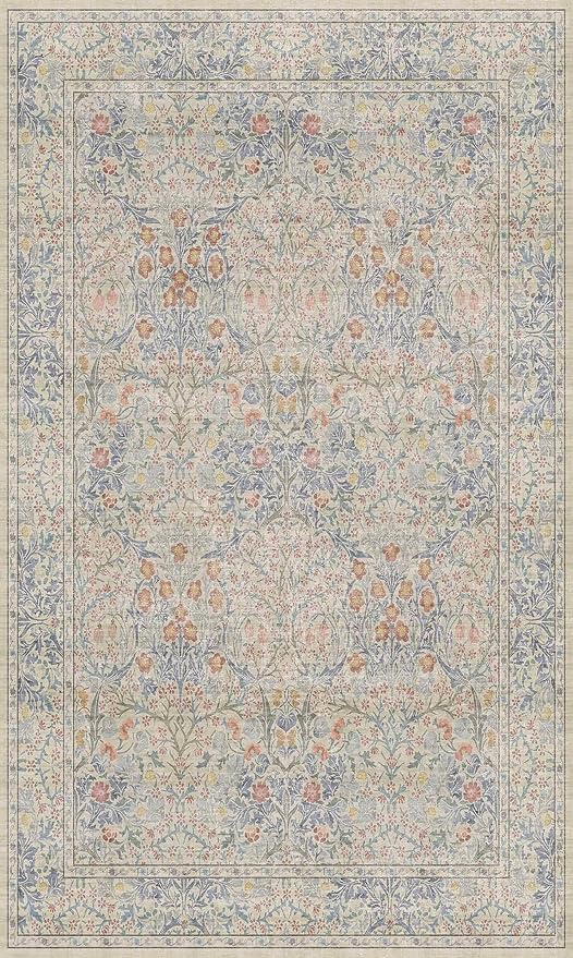 3x5 Washable Area Rug for Bedroom Beside Bed Mat, Large Kitchen, Entryway Rug - Image 2