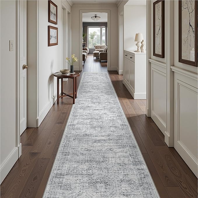 Washable Runner Rug 2.5x14, Non-Slip Long Hallway Runner - Image 3