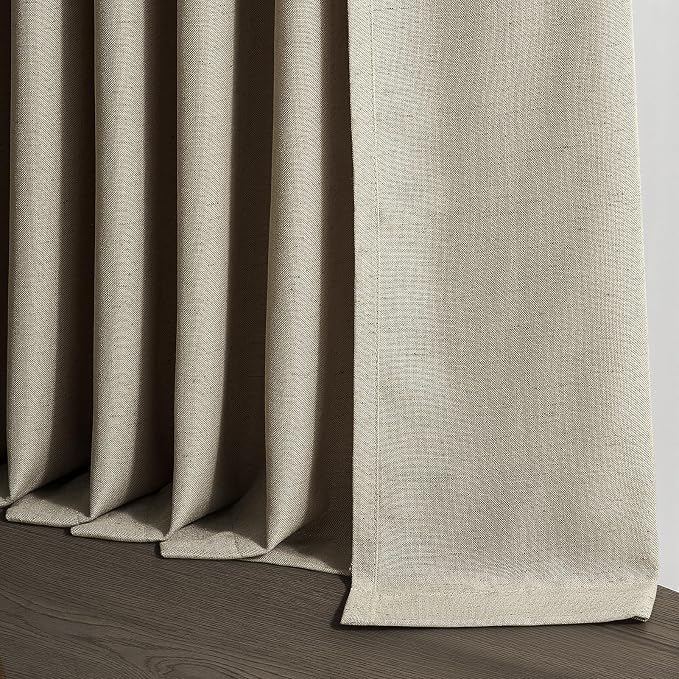 120 Inches Long Pinch Pleated Semi Sheer Curtains - Image 8