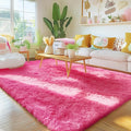 OLANLY Area Rugs for Living Room Bedroom, Machine Washable 4x5.9 ft Soft Fluffy by OLANLY