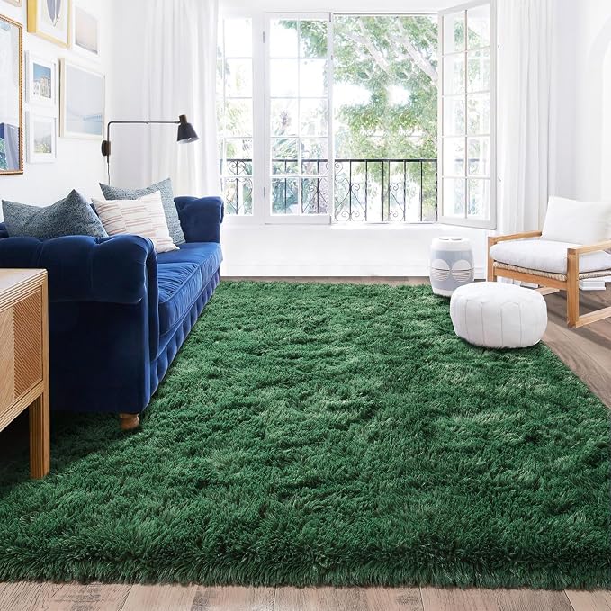 Rugs for Living Room 5x7, Soft Shaggy Modern Shag Area Rug for Bedroom - Image 7