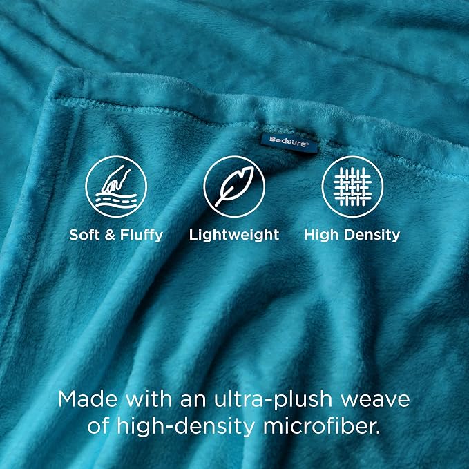 Bedsure GentleSoft Twin XL Fleece Blanket Dorm Bedding - Image 4