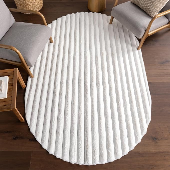 Nuloom SuperiorWash Collection Kai Off-White, Soft and Cozy, High Traffic by nuLOOM