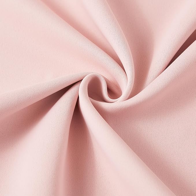 Pink Elegant Pinch Pleat Curtains 84 Inches Long, Light Blocking High End - Image 7