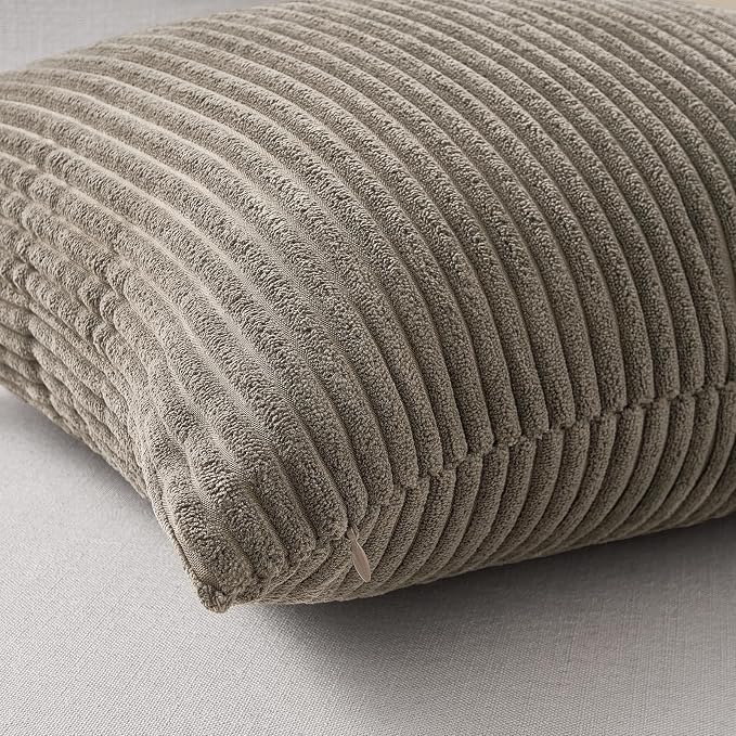 Topfinel 4 Packs Natural Decorative Throw Pillows Covers 16x16 Inch - Image 2