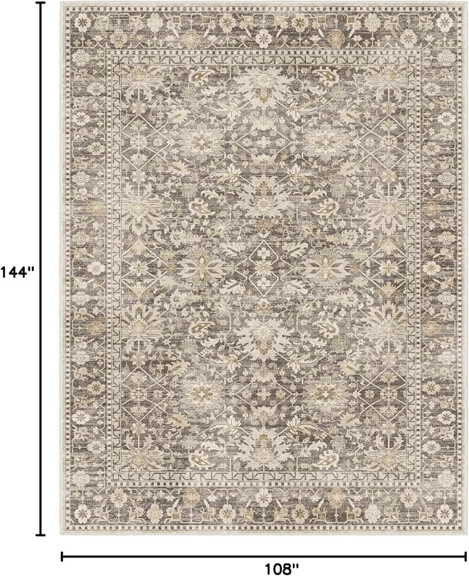 9X12 Area Rugs Machine Washable Rugs - Image 3