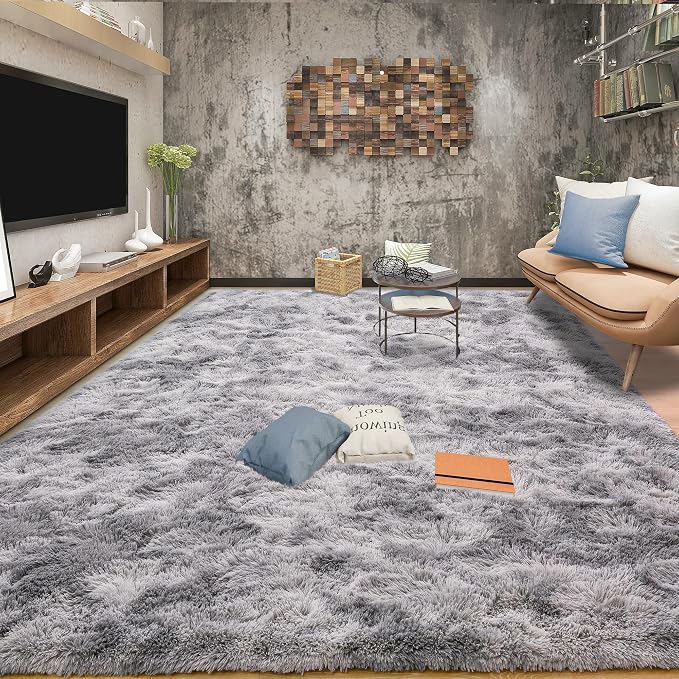 Tepook Area Rugs 9x12 for Living Room, Super Soft Fluffy Rugs for Bedroom by Tepook