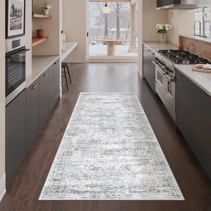 3x6 Runner Rug Non Slip, Thin Entryway Washable Rug - Image 5
