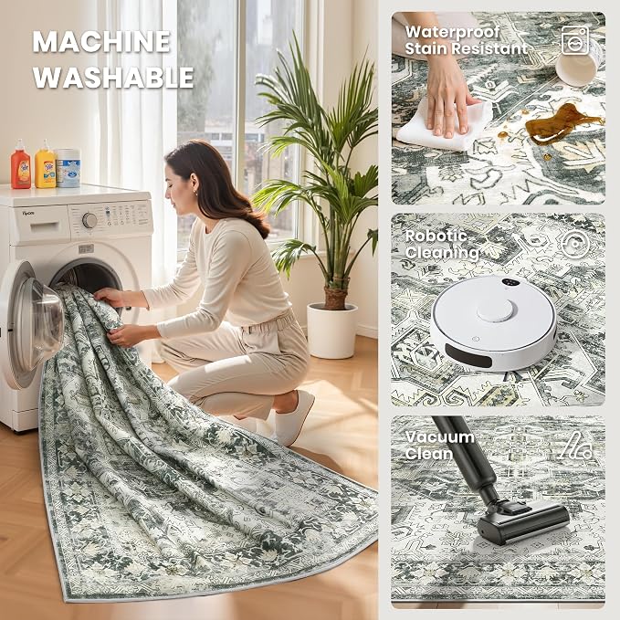 zesthome 8x10 Area Rugs-Washable Rug - Image 5