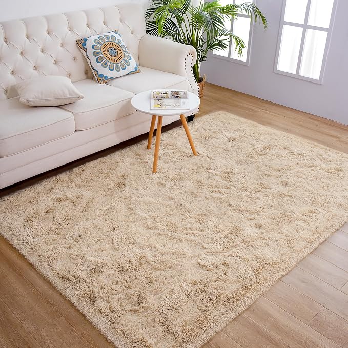 Chicrug Soft Area Rugs for Bedroom Living Room Plush Fluffy Rug 9x12 Feet - Image 5