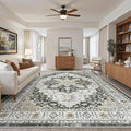 Madane Washable Rug 8x10 Area Rugs by Madane