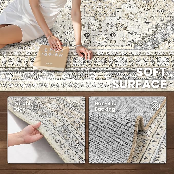 zesthome Washable Runner Rug 2.5x14 - Image 5