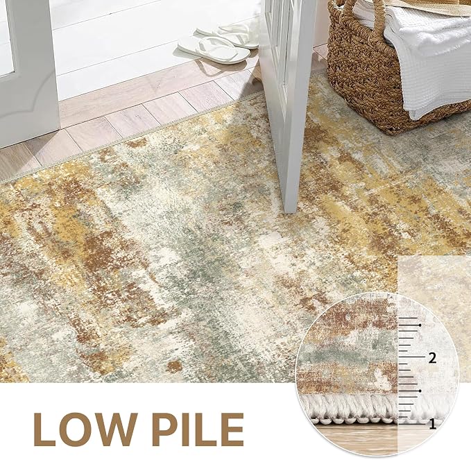 2x3 Rugs for Entryway Entrance Kitchen Bathroom, Machine Washable Modern - Image 7