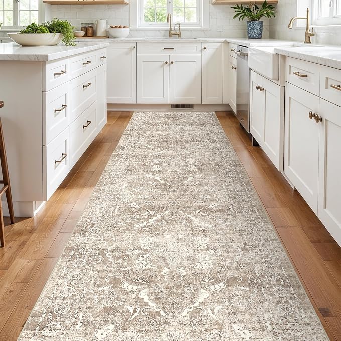 4x12 Washable Hallway Runner Rug - Image 2