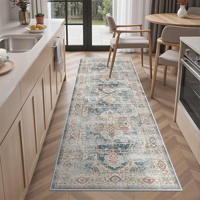 Madane Washable Runner Rug by Madane