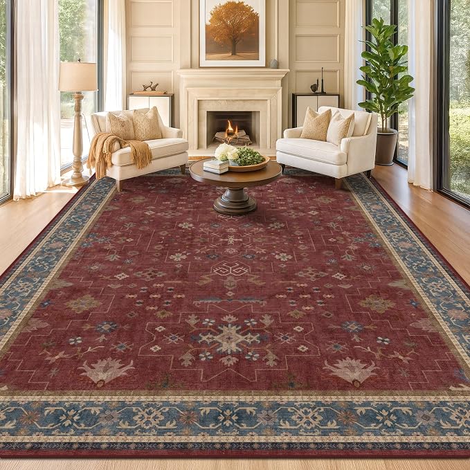 Hazo Haus Oriental 9x12 Soft Rugs by HazoHaus