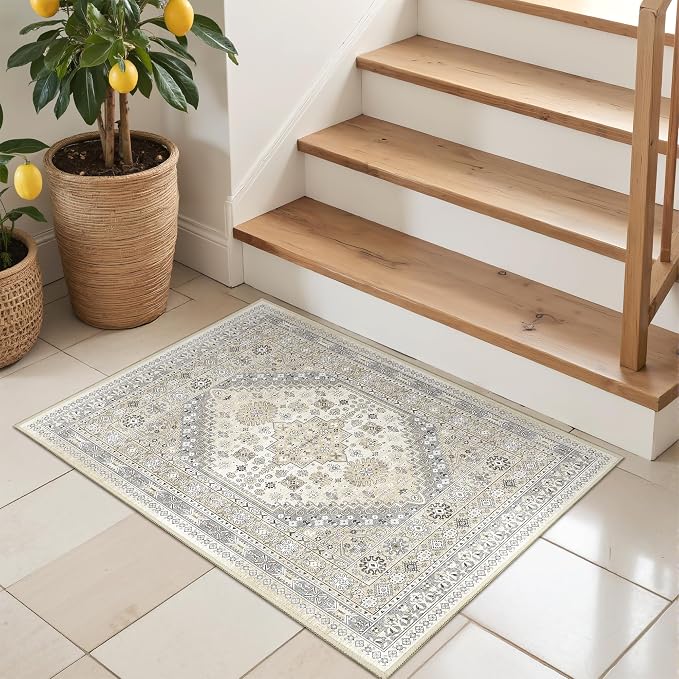 Entryway Rug - 2x3 Washable Rug Runner - Image 5