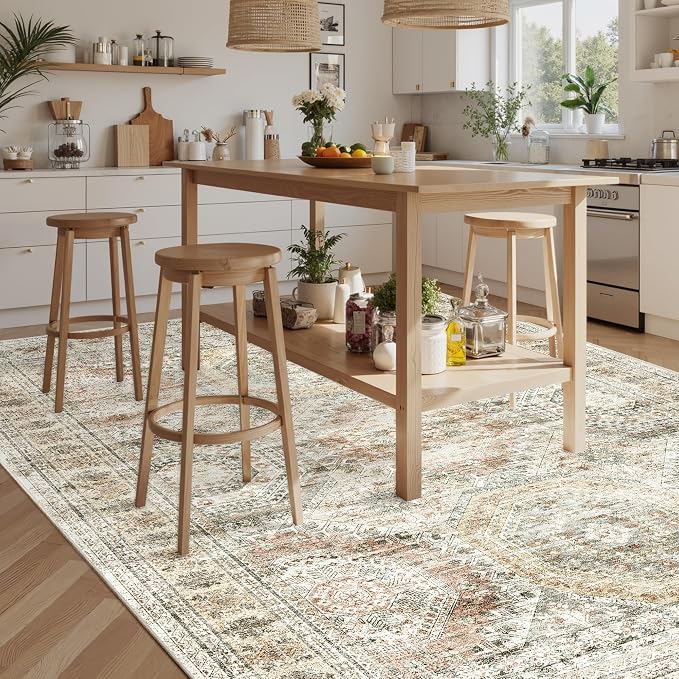 Washable Area Rug 8x10, Large Soft Rugs - Image 7