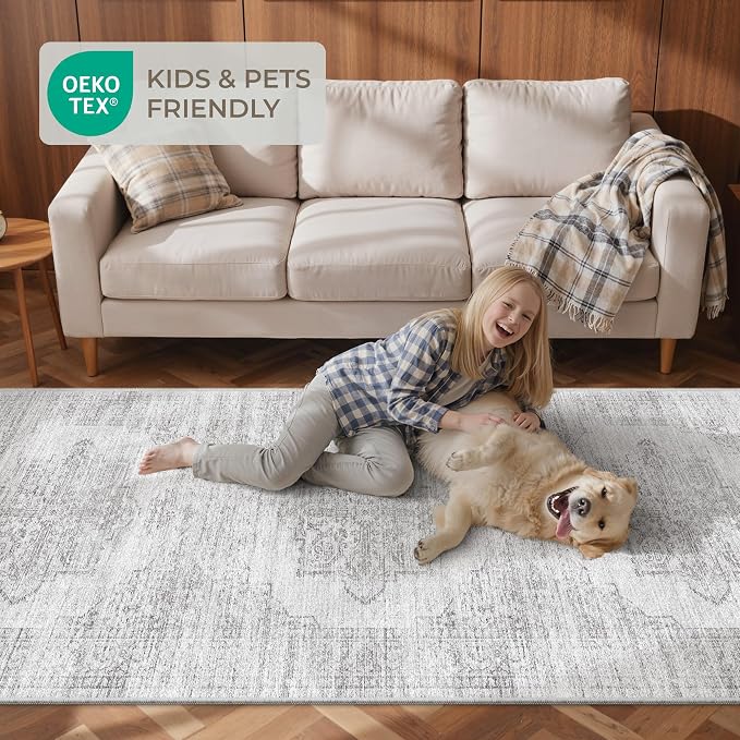2x12 Runner Rug, Long Hallway Rugs - Image 9