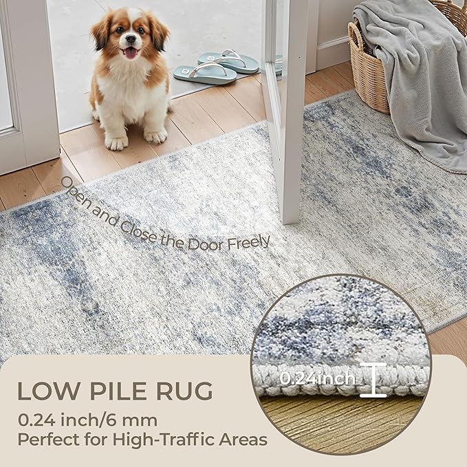 Kitchen Runner Rugs Non Skid Washable - Image 6