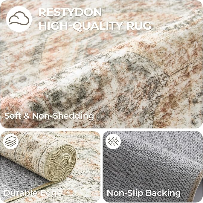Washable Runner Rugs for Bedroom - Image 7